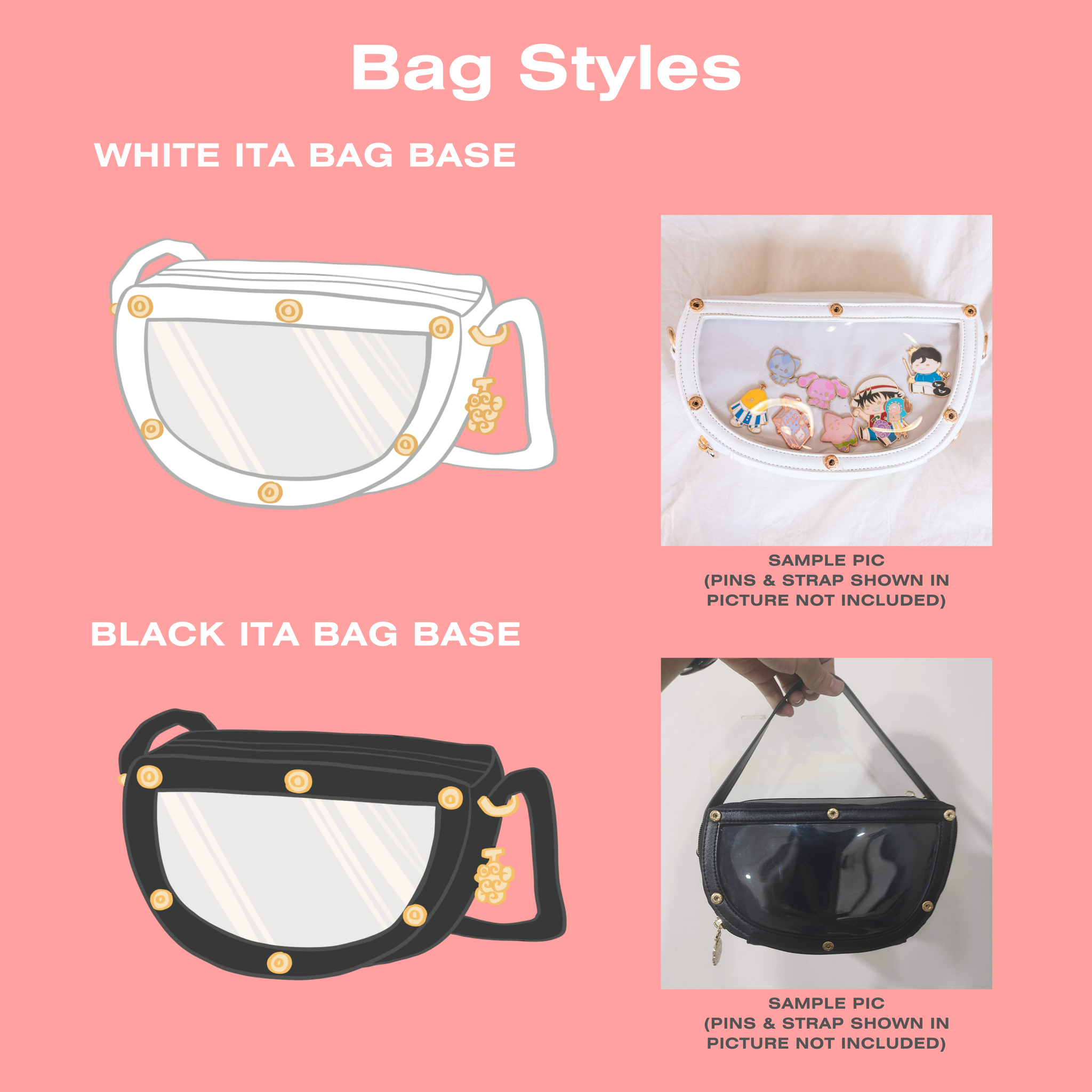 Ship Ita Bag Base (A-Grade - COVERS NOT INCLUDED) – JYK Doodles