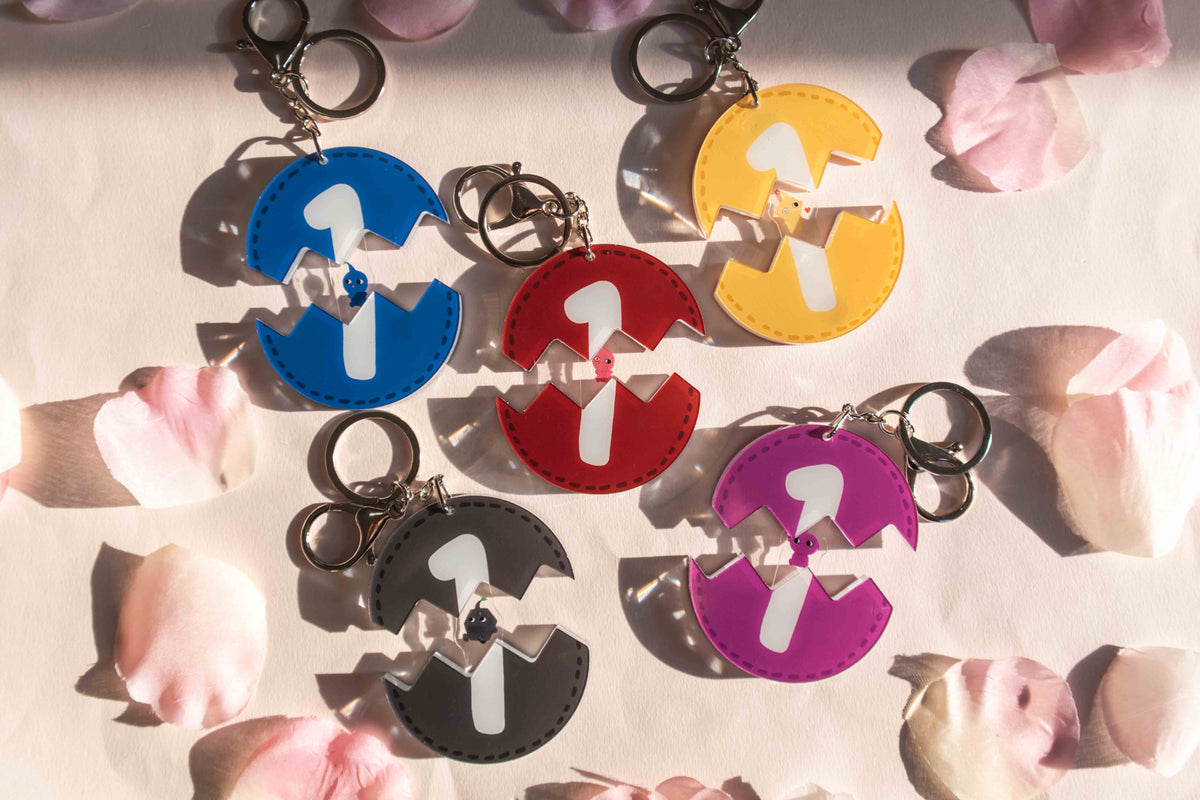 Ginseng Openable Keychains – JYK Doodles