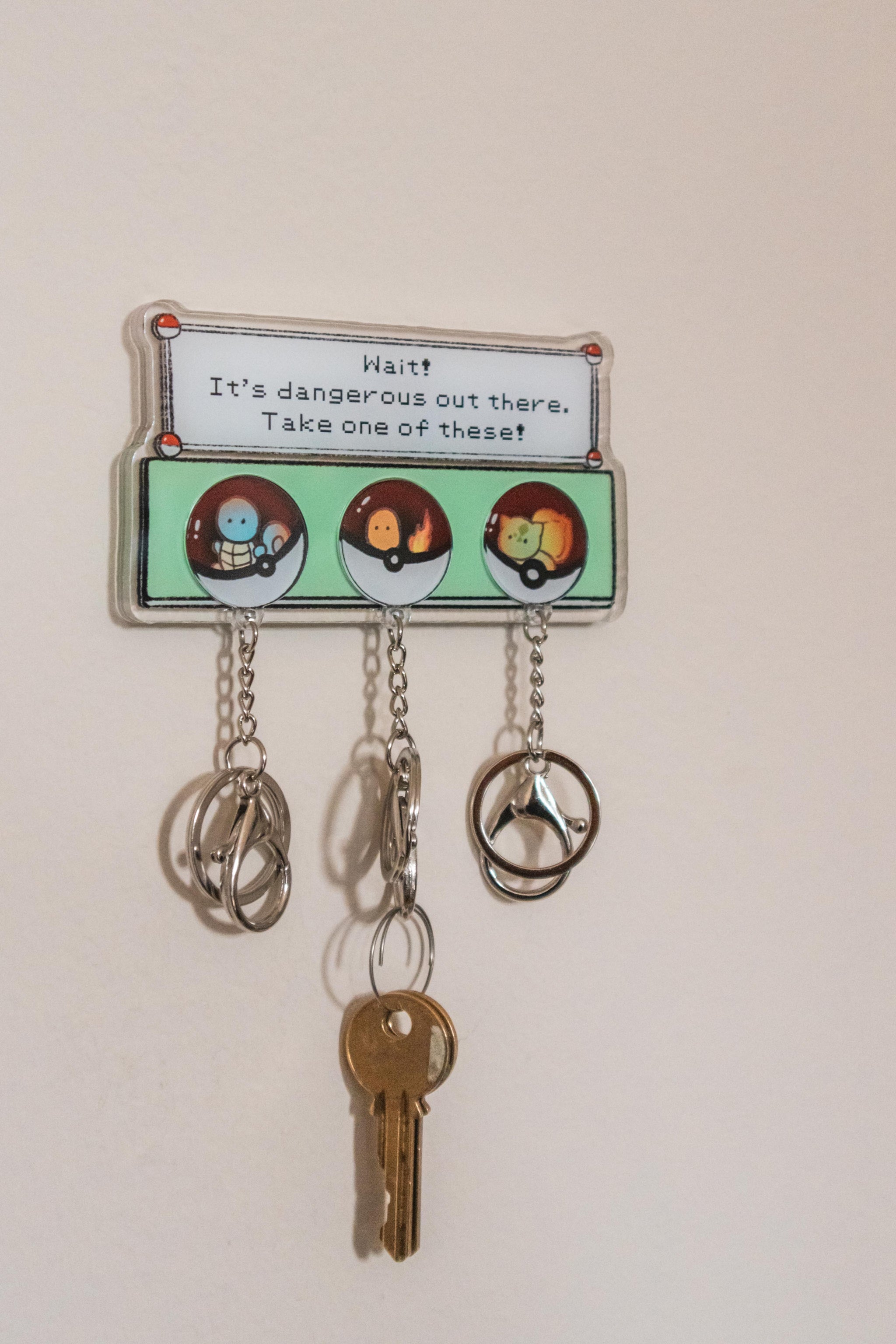 Choose a partner! | Keyholder Keychain Set – JYK Doodles