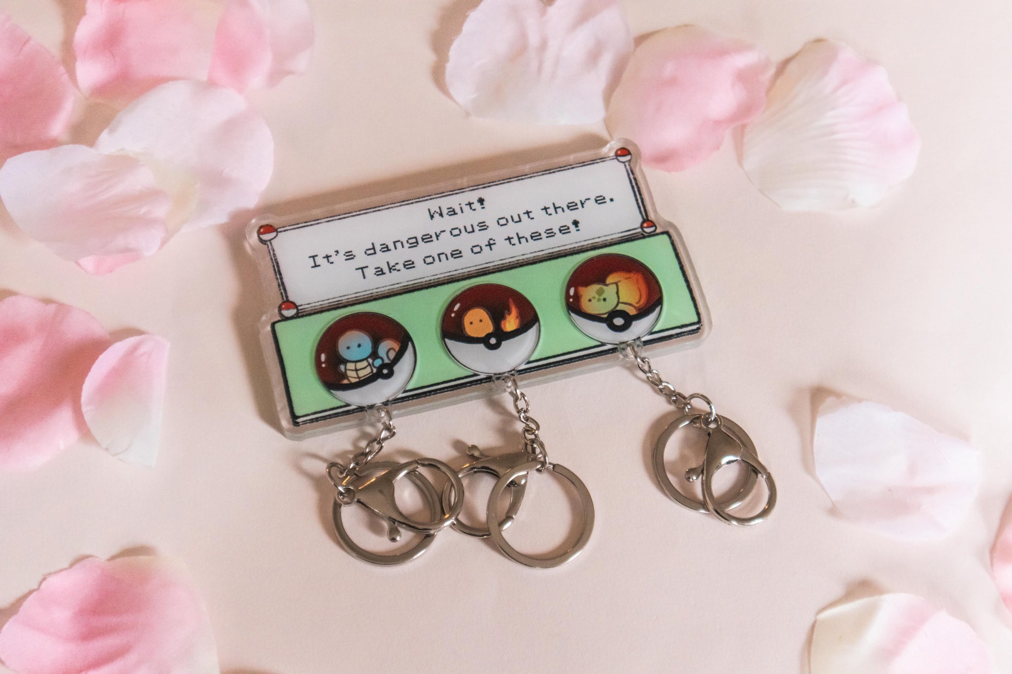 Choose a partner! | Keyholder Keychain Set – JYK Doodles