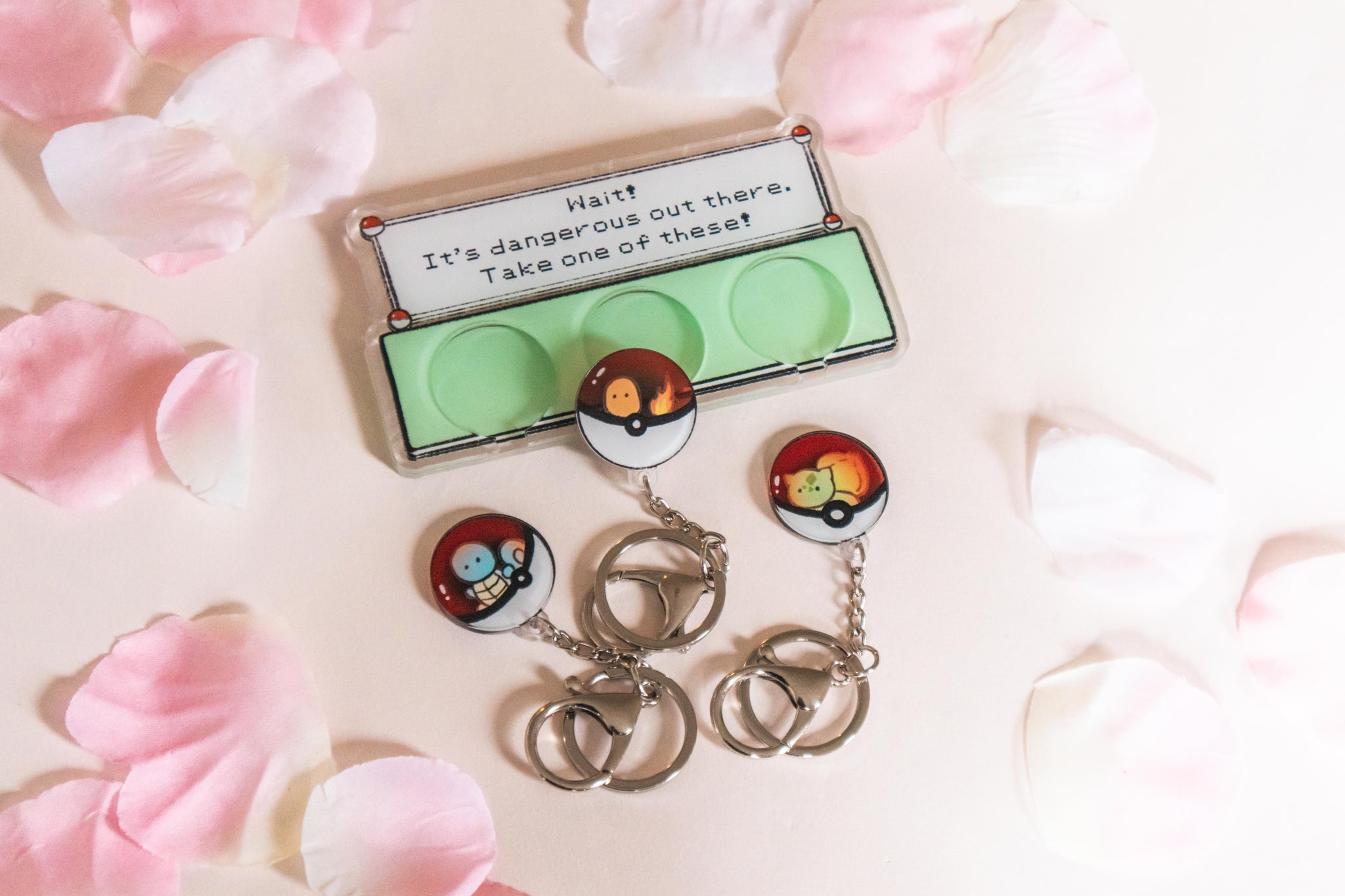 Choose a partner! | Keyholder Keychain Set – JYK Doodles